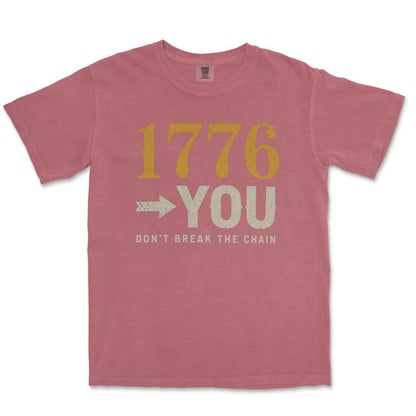 1776 → You. Don't Break The Chain.
