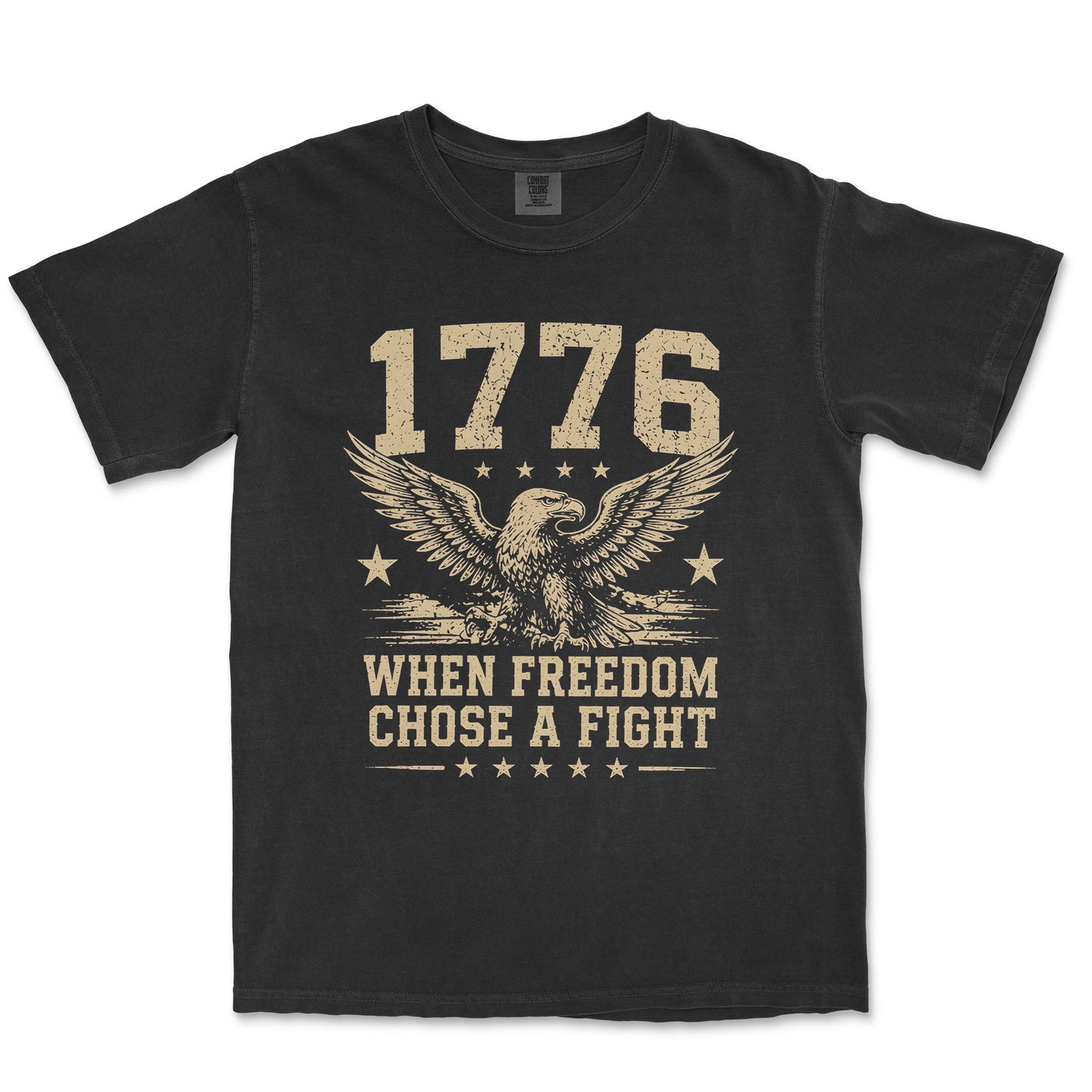 1776 When Freedom Chose A Fight Vintage Eagle Shirt