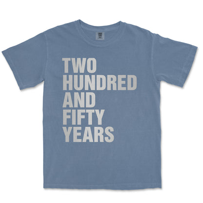 The Weight of Time 250 Years American Heritage Shirt