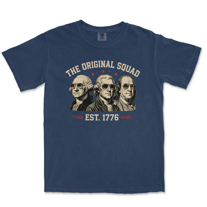 The Original Squad Founding Fathers Sunglasses Shirt