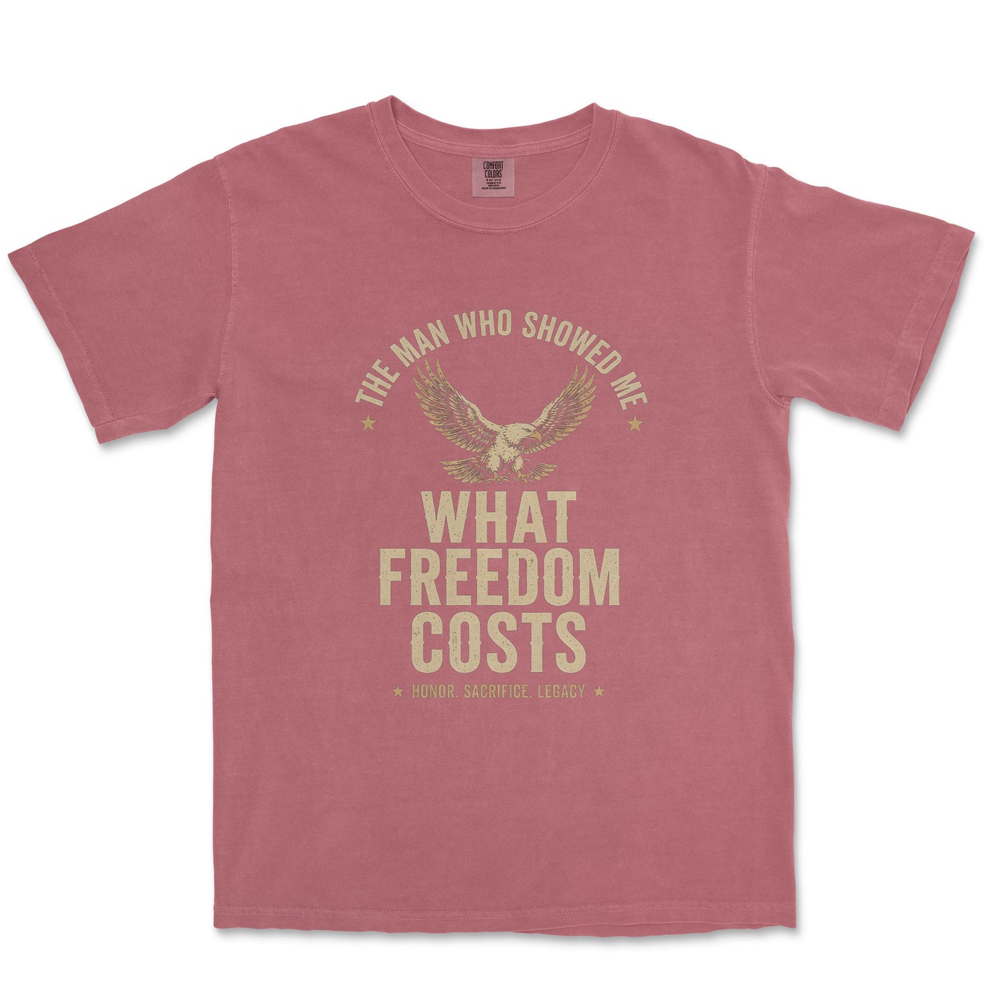 Wisdom Of A Patriot – He Showed Me What Freedom Costs Shirt