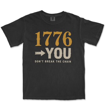 1776 → You. Don't Break The Chain.