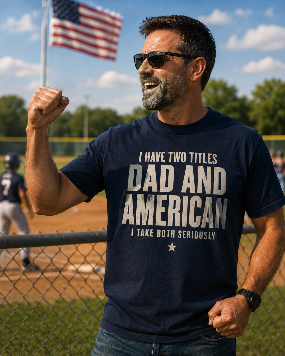 I Have Two Titles: Dad And American. I Take Both Seriously.