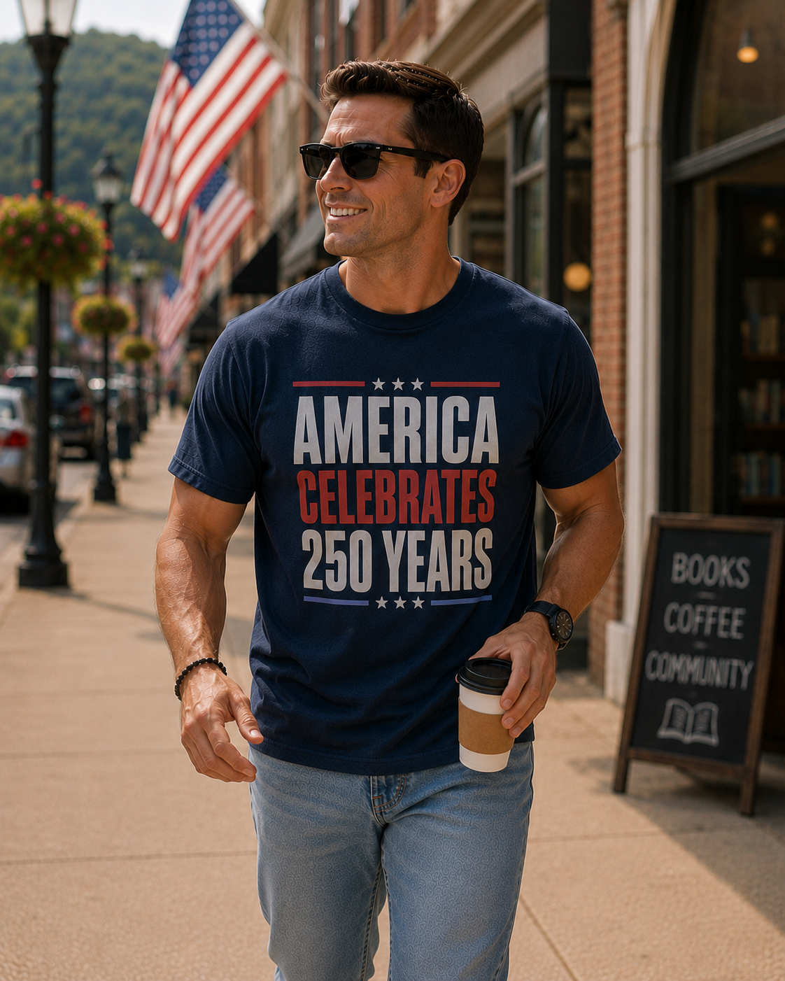 America Celebrates 250 Years Modern Classic Shirt