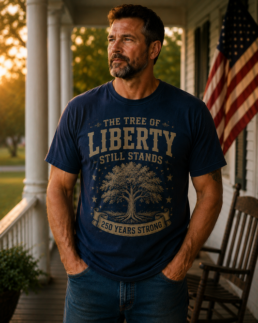 The Tree of Liberty Still Stands Jefferson Quote Shirt