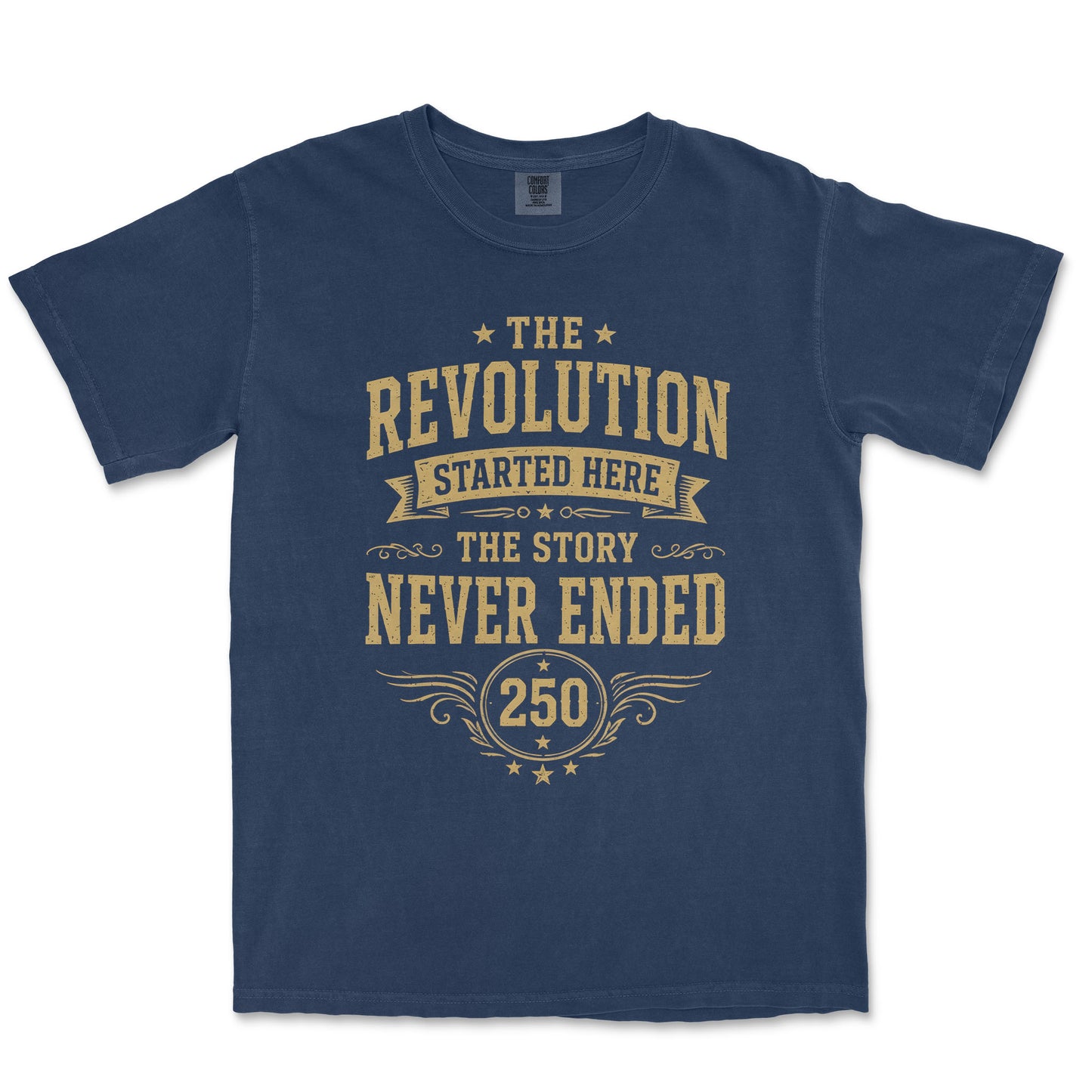 The Revolution Started Here 250 Years Patriotic Shirt