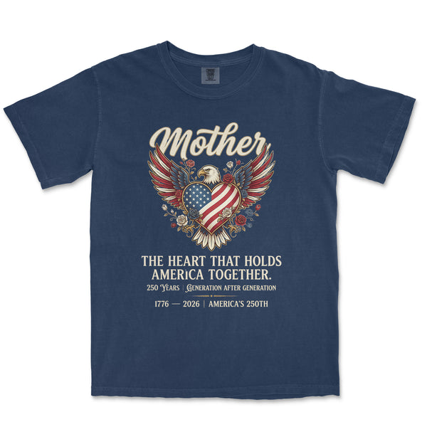 The Heart That Holds America Together Mom Patriotic Shirt