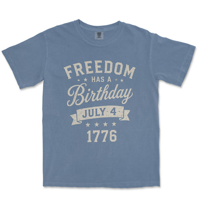 Freedom Has A Birthday July 4 1776 Patriotic Shirt