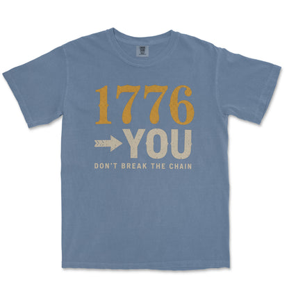 1776 → You. Don't Break The Chain.