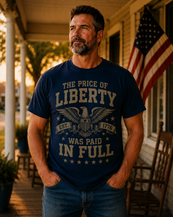 The Price of Liberty Was Paid In Full 250 Years Patriotic Shirt