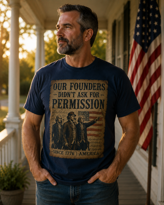 Our Founders Didn't Ask Permission 250 Patriotic Shirt